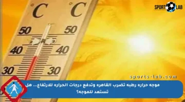 موجة حرارة رطبة تضرب القاهرة وتدفع درجات الحرارة للارتفاع… هل تستعد للموجة؟